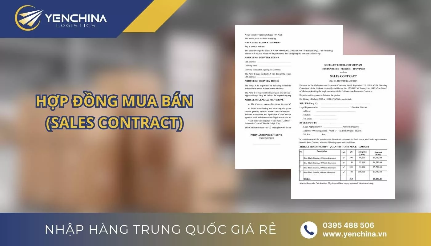 Các giấy tờ và chứng từ cần thiết khi vận chuyển hàng hóa Trung Quốc
