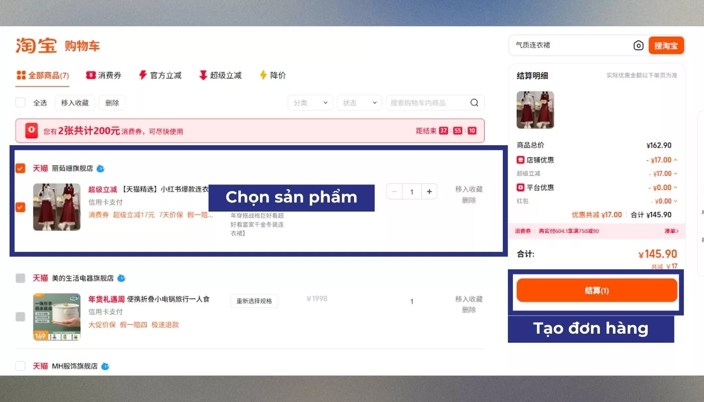 Ifashion Taobao là gì? Cách truy cập và order trên shop Ifashion